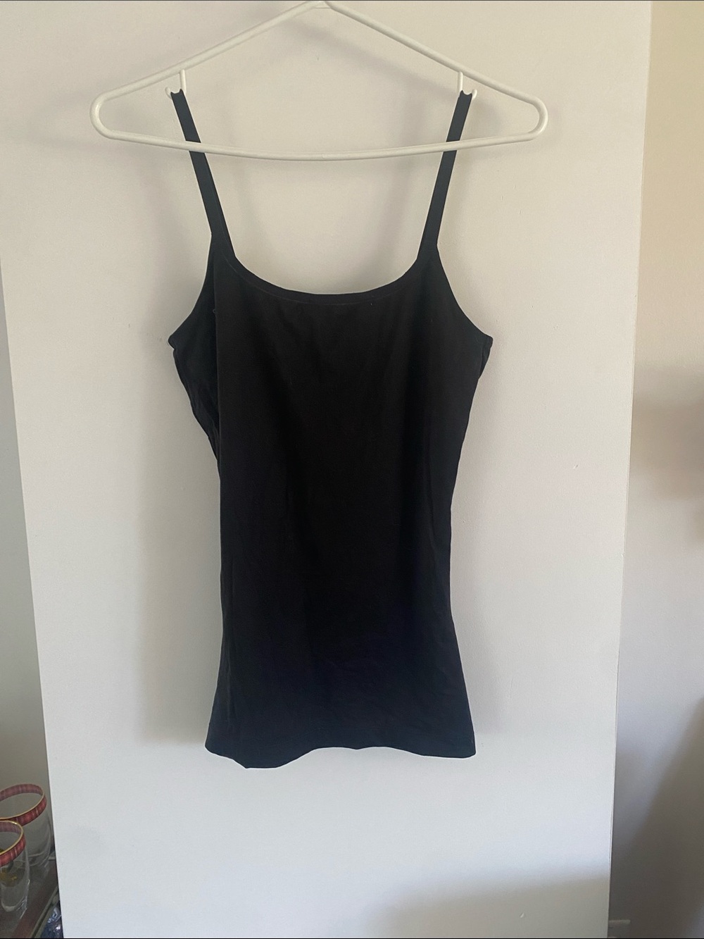 Assets By Spanx Black Slim Spaghetti Strap Camisole shaper